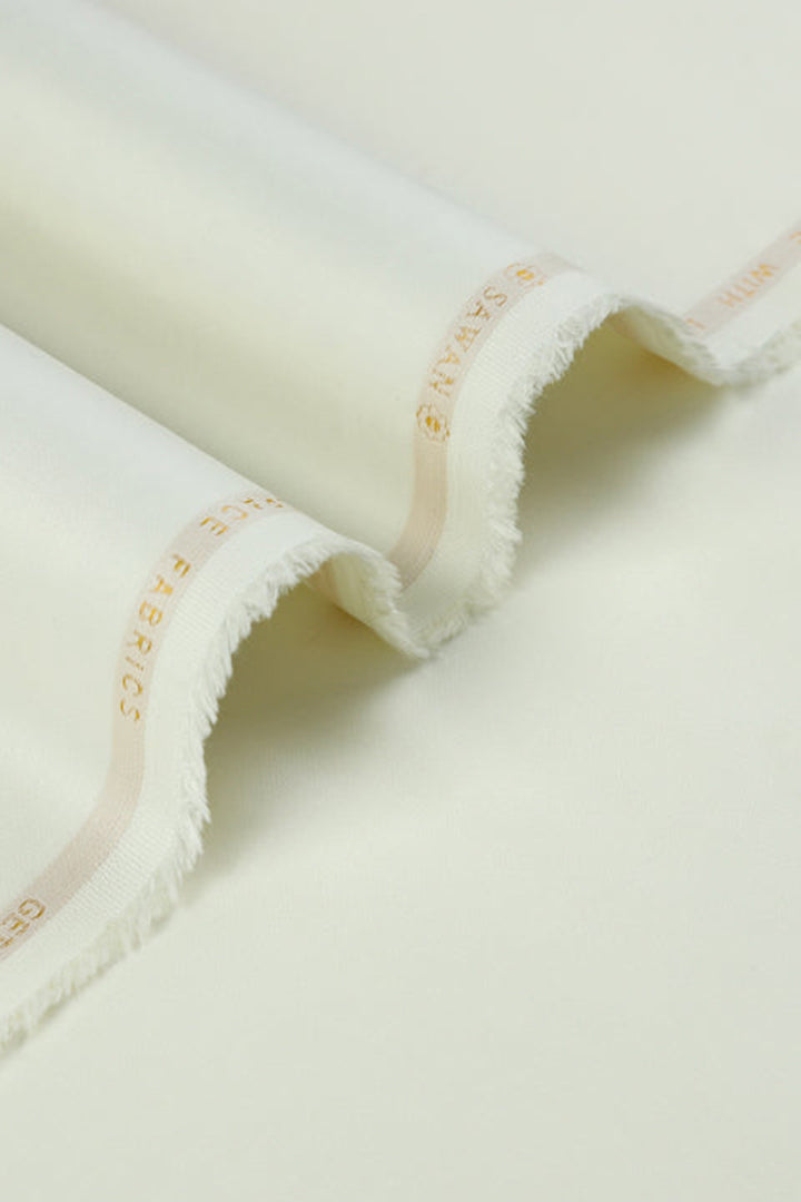 Sawan Cotton Cream White  by GRACE FABRICS - Just Rs.10200! Shop now at ZKgalleria