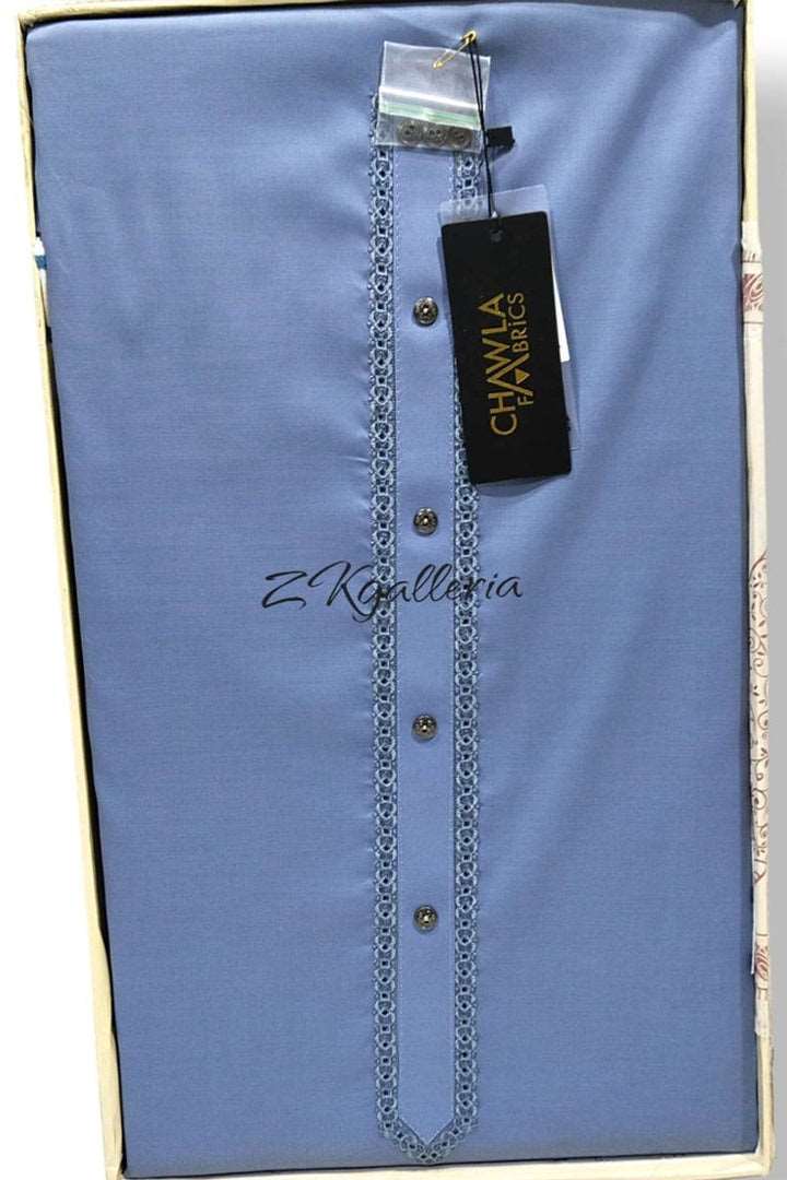 ICE COOL Cotton EMB   D-940-1  by Chawla Fabrics - Just Rs.3300! Shop now at ZKgalleria