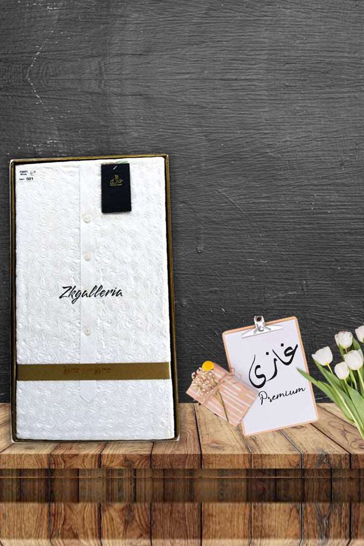 Majestic White  D-501  by Ghazi premium - Just Rs.4250! Shop now at ZKgalleria