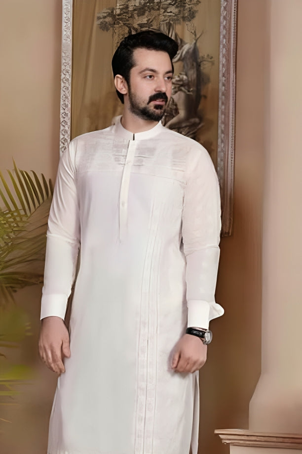 Majestic White  D-509  by Ghazi premium - Just Rs.4500! Shop now at ZKgalleria