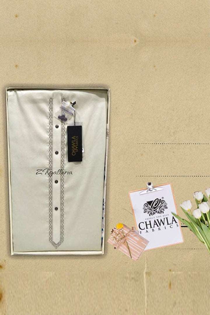 ICE COOL Cotton EMB D-939-3  by Chawla Fabrics - Just Rs.3300! Shop now at ZKgalleria