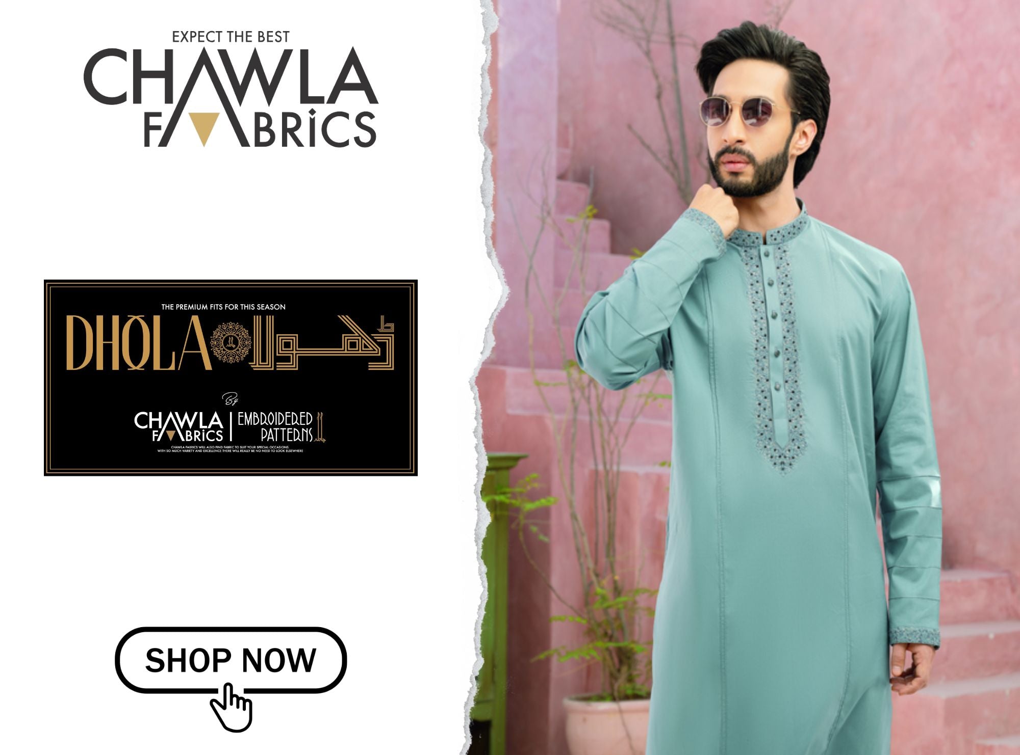 DHOLA EMBROIDERED SUMMER COLLECTION