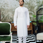 Cotton White Series WS-02  by CHAWLA FABRICS - Just Rs.5000! Shop now at ZKgalleria