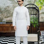 Cotton White Series WS-03  by CHAWLA FABRICS - Just Rs.5000! Shop now at ZKgalleria